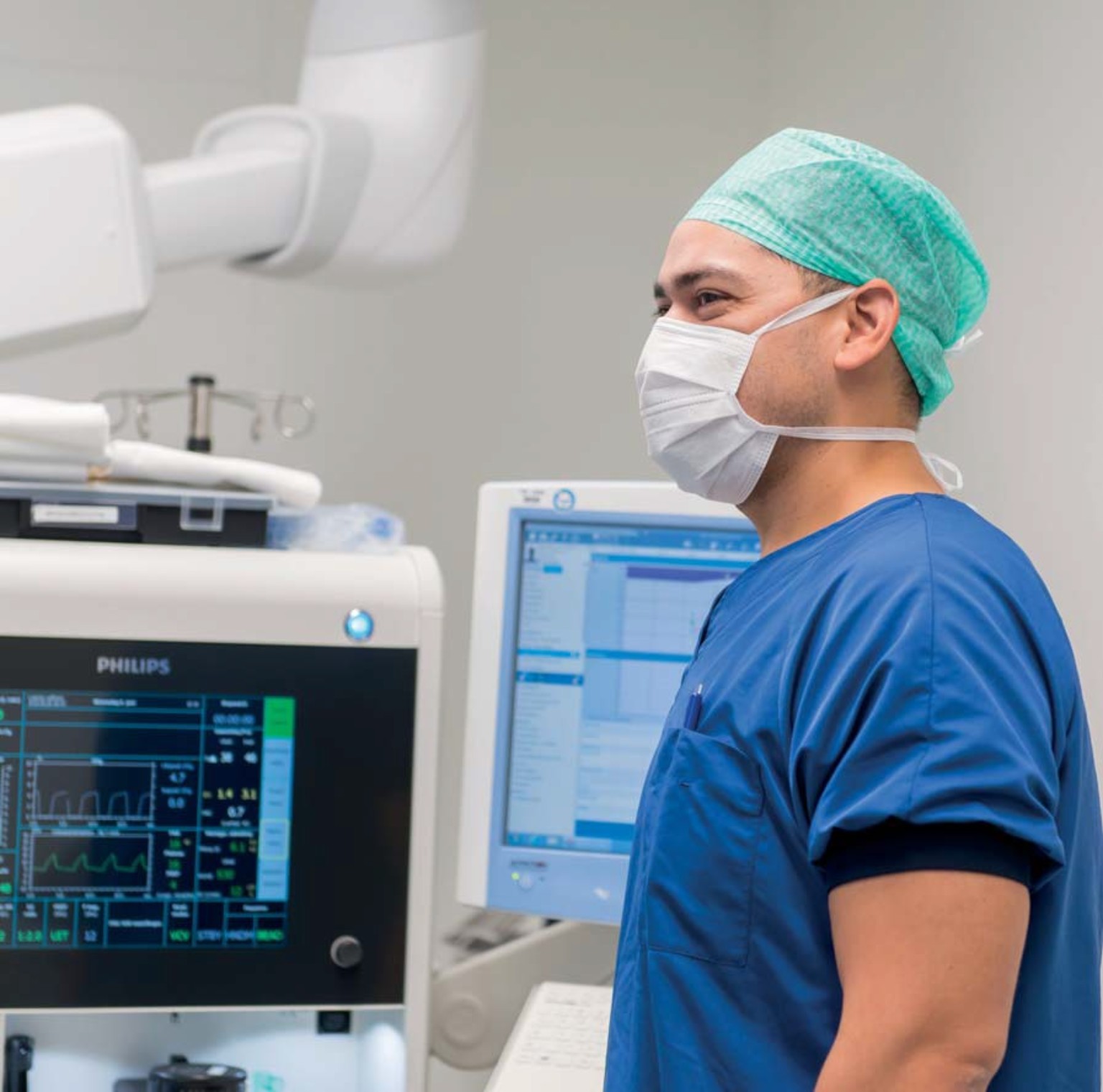 Johannes Lachman in de anesthesiewerkomgeving